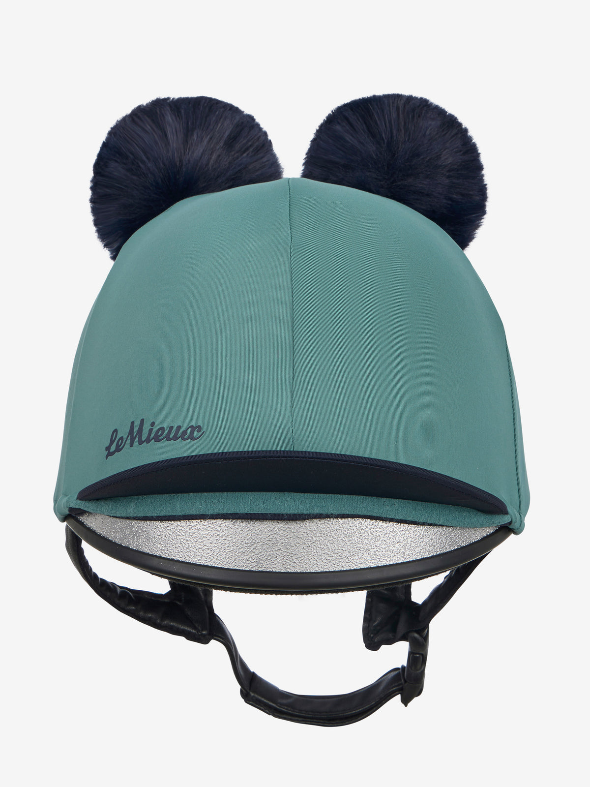 LeMieux Mini Double Pom Hat Silk