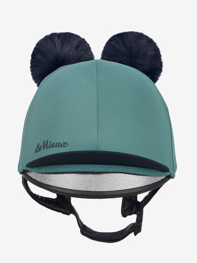 LeMieux Mini Double Pom Hat Silk