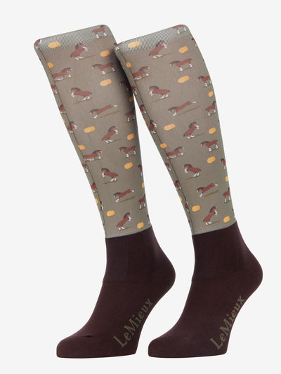 LeMieux Adult Footsie Socks