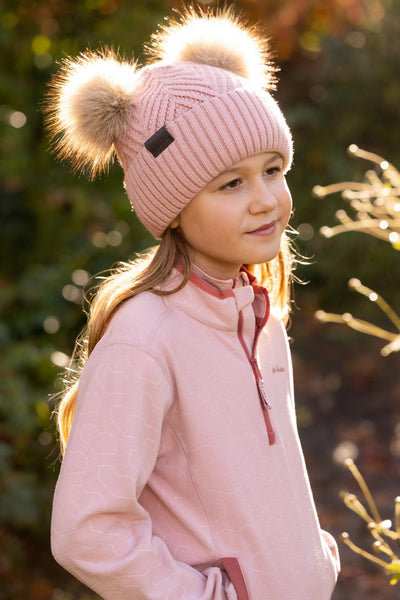 LeMieux Mini Double Pom Beanie