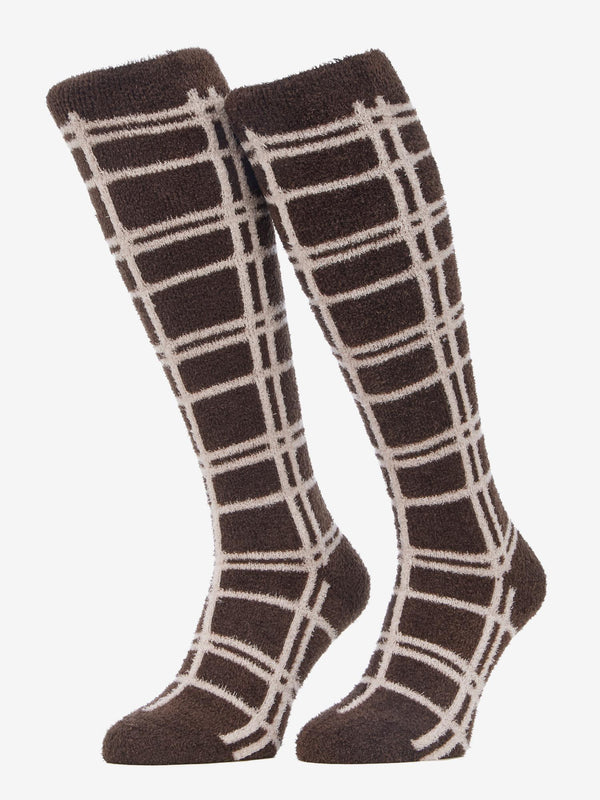 LeMieux Heritage Check Fluffies Sock