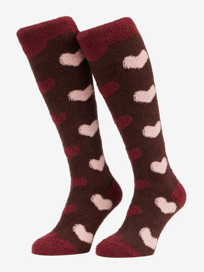 LeMieux Heart Fluffies Socks