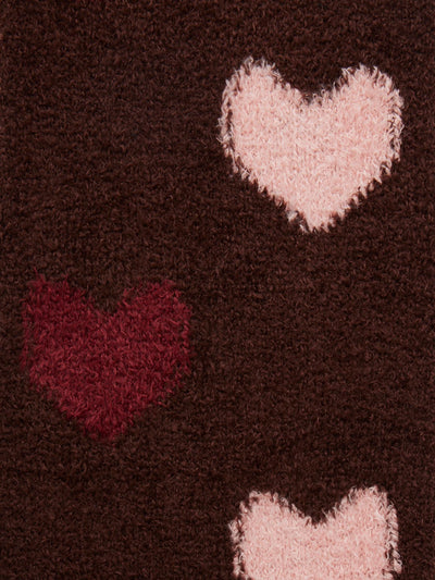 LeMieux Heart Fluffies Socks