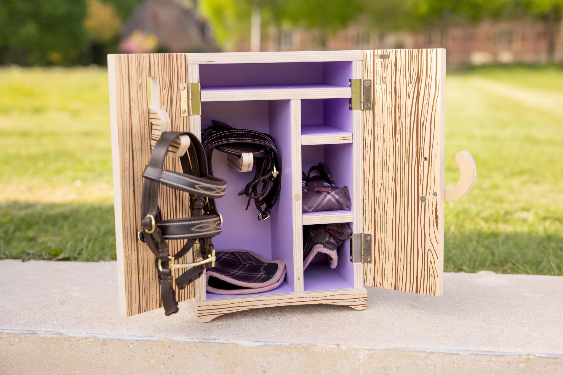 LeMieux Toy Pony Wooden Tack Locker