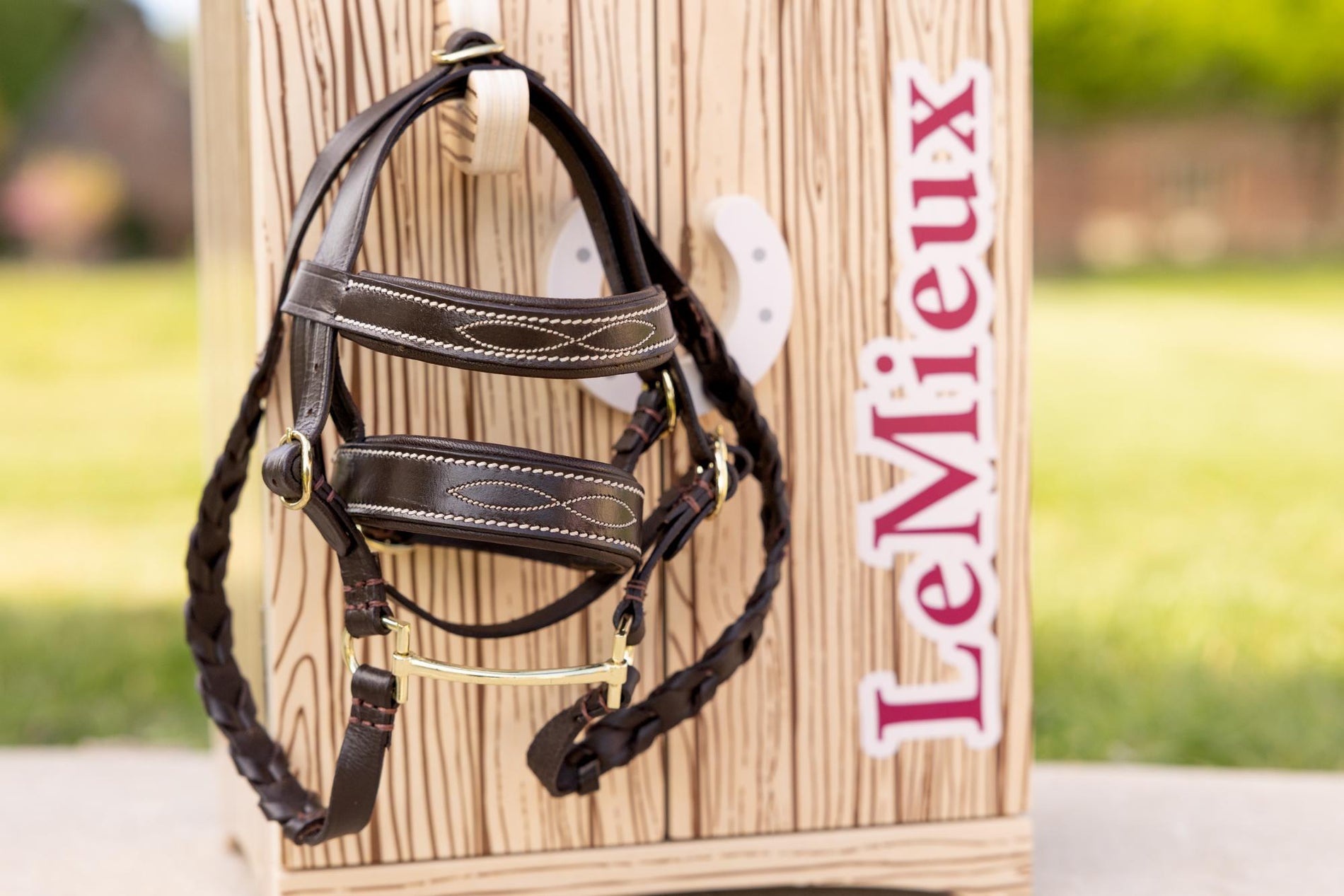 LeMieux Toy Pony Wooden Tack Locker