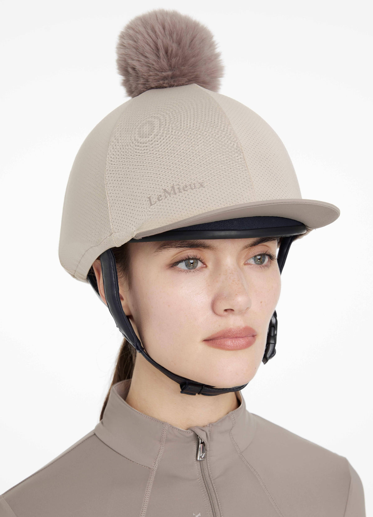 LeMieux Maria Mesh Hat Silk