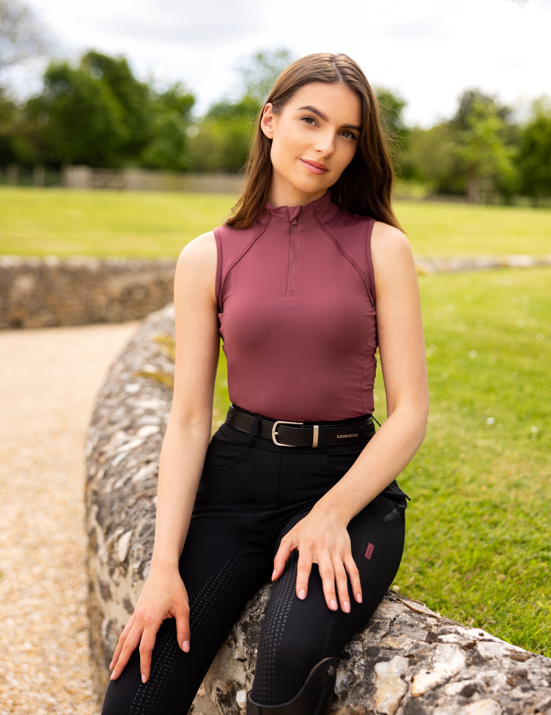LeMieux Maria Mesh Sleeveless Base Layer