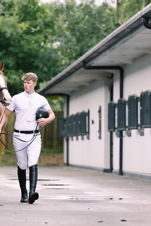 Wolf London Mens White Rowland Competition Breeches
