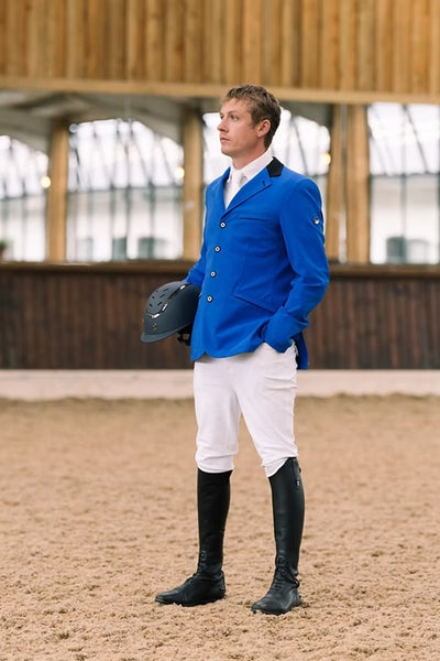 Wolf London Mens White Rowland Competition Breeches