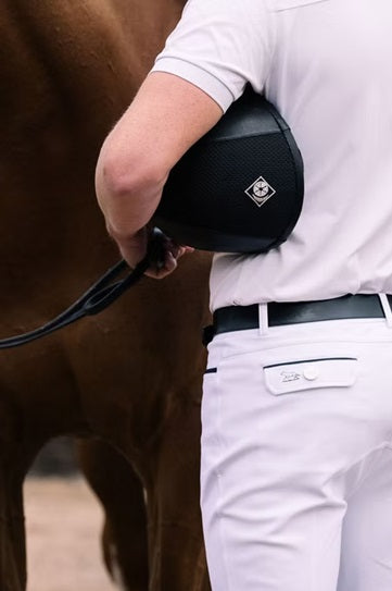 Wolf London Mens White Rowland Competition Breeches