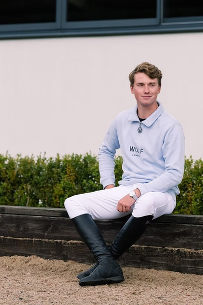 Wolf London Mens White Rowland Competition Breeches