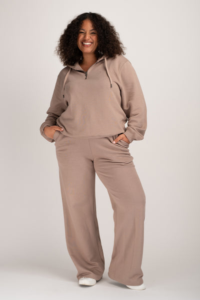 Mochara Wide Leg Joggers