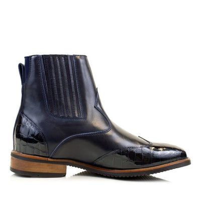 Monroe Blue Short Boot