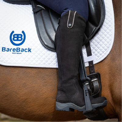 Montana Riding Boots  - Black - Standard and Wide Calf