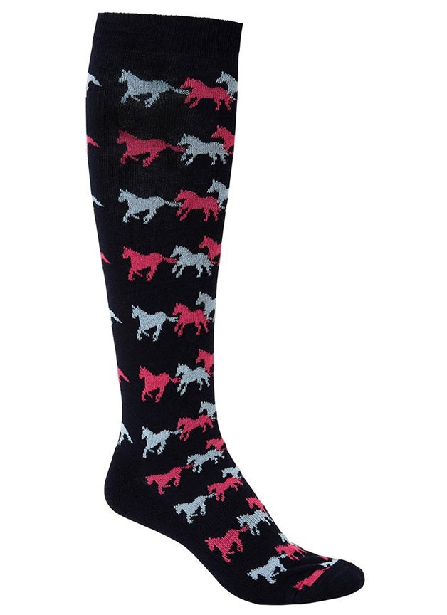 Mountain Horse Running Horse Sock Junior
