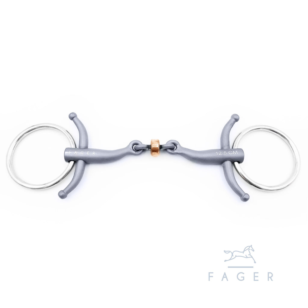 Fager Sally Titanium Bits - Baby Fulmer & Fixed Ring