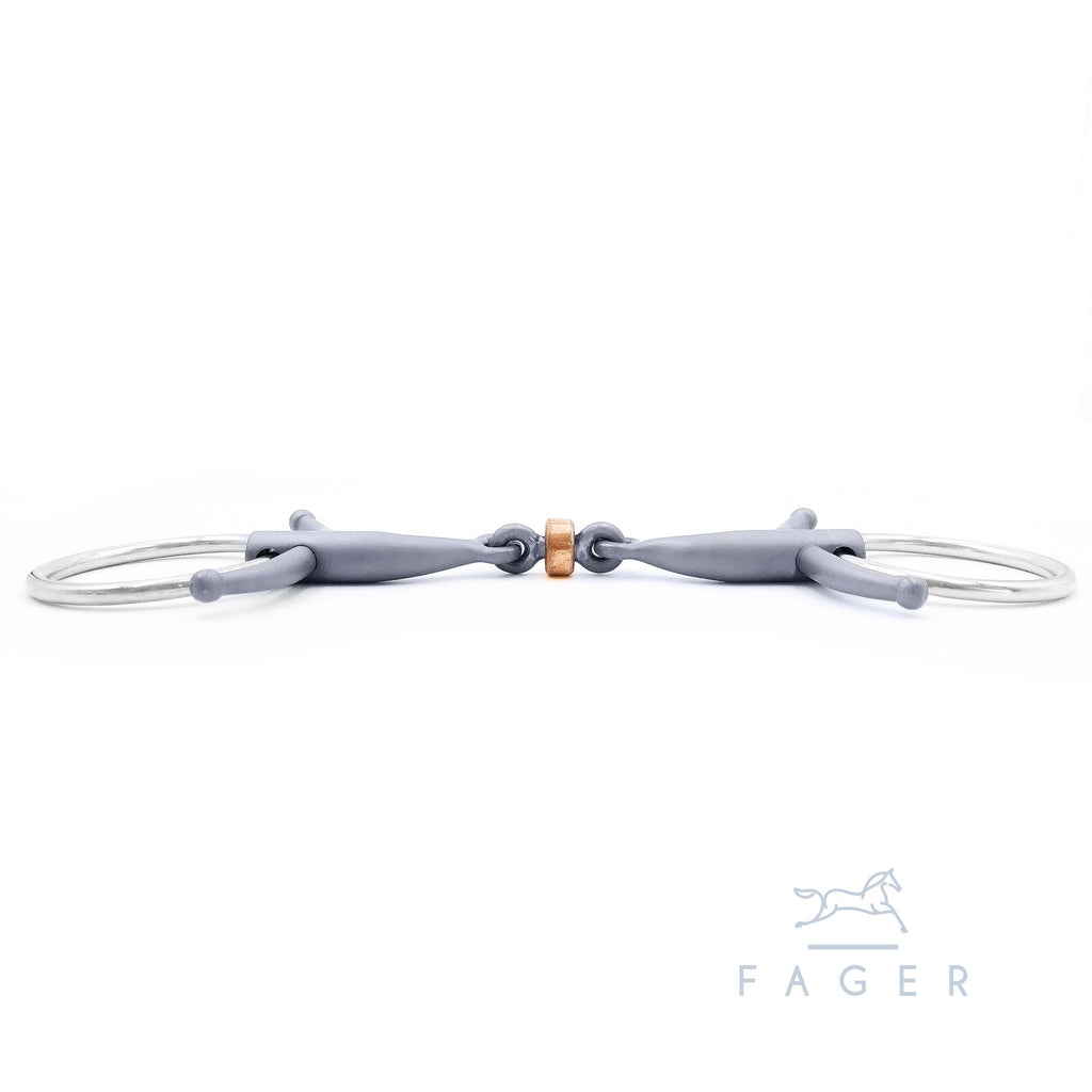 Fager Sally Titanium Bits - Baby Fulmer & Fixed Ring