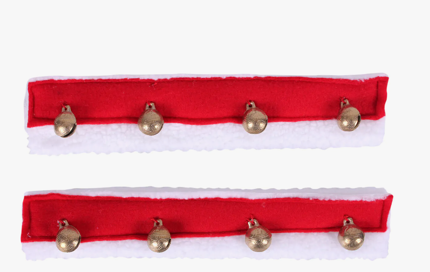 QHP Christmas Santa Bridle Set