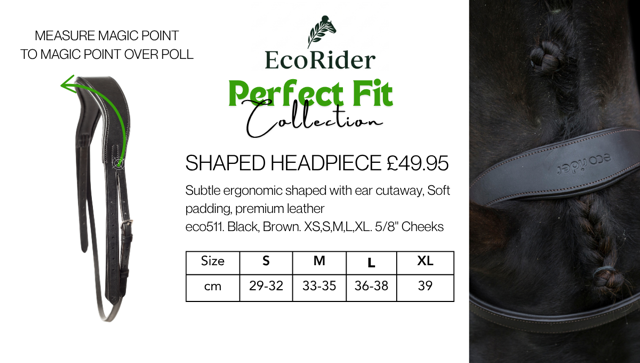 EcoRider Perfect Fit Shaped Headpiece