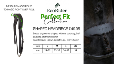 EcoRider Perfect Fit Shaped Headpiece
