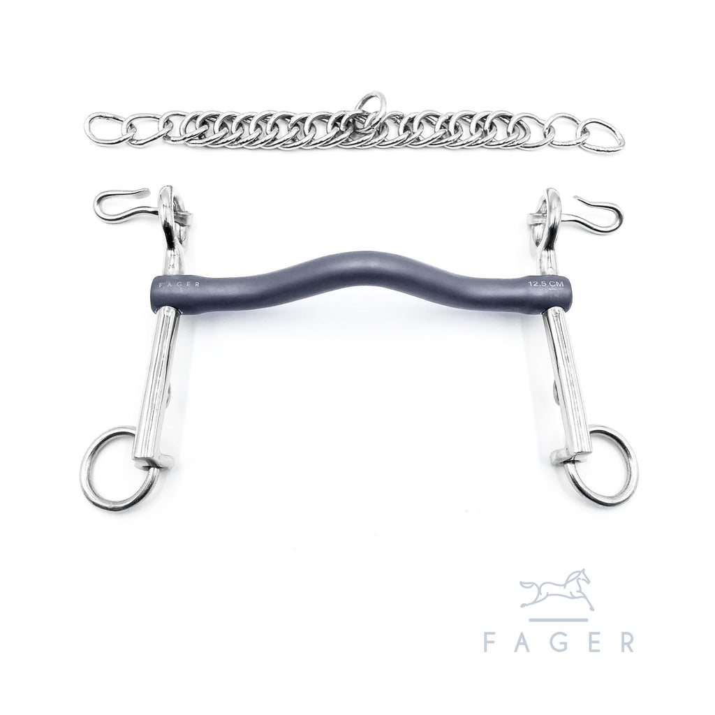 Fager Sofia Weymouth Titanium Bit