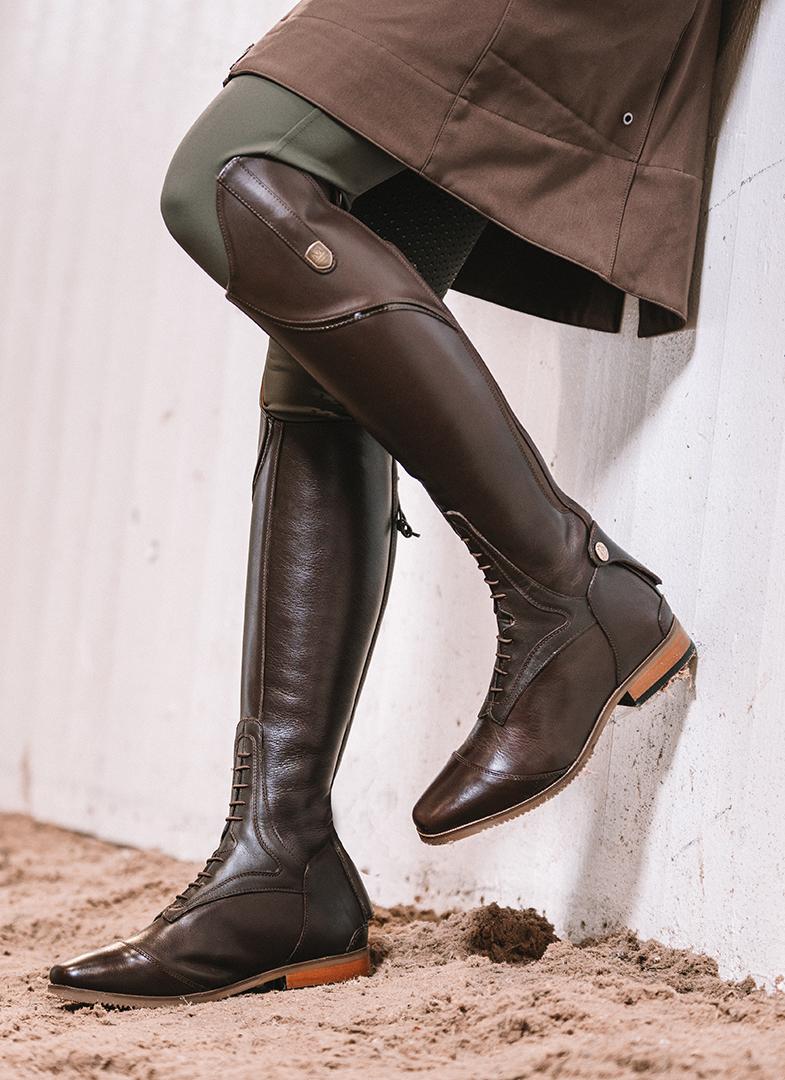 Mountain Horse Sovereign High Rider - Dark Brown