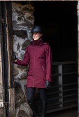 Stierna Storm Rain Coat - Merlot