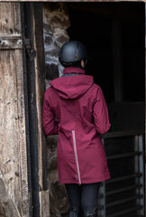 Stierna Storm Rain Coat - Merlot