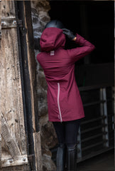 Stierna Storm Rain Coat - Merlot