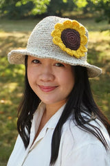 Pachamama Sunflower Hemp/Cotton Hat