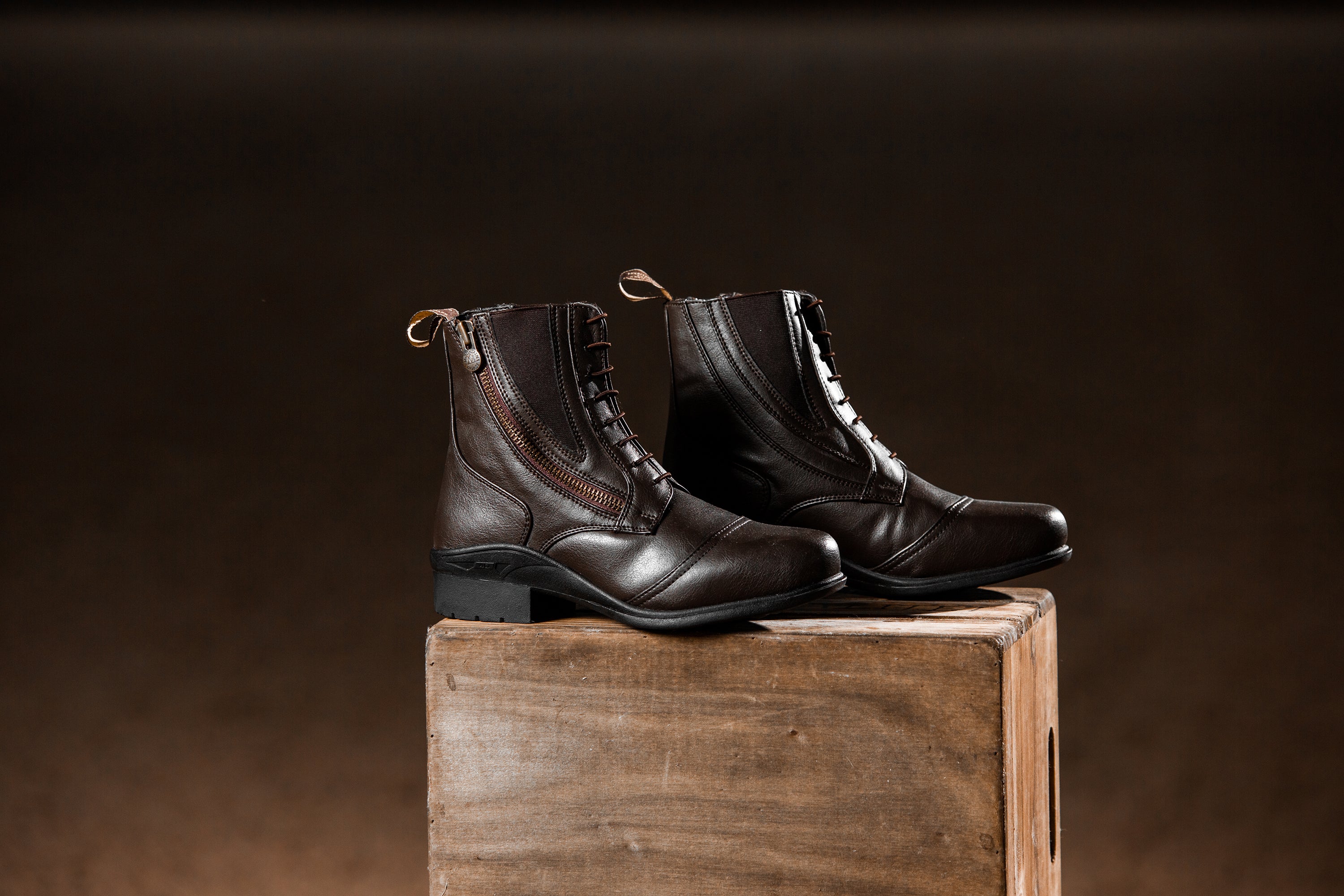 Veganza Side Zip Paddock Boot