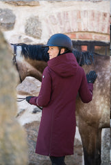 Stierna Winter Short Coat - Merlot