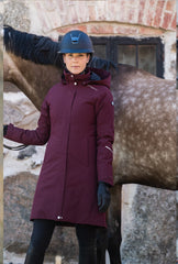 Stierna Winter Short Coat - Merlot