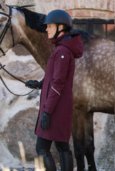 Stierna Winter Short Coat - Merlot