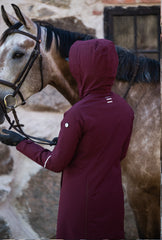 Stierna Winter Short Coat - Merlot
