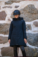 Stierna Winter Short Coat - Midnight Navy