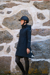 Stierna Winter Short Coat - Midnight Navy