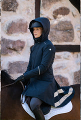 Stierna Winter Short Coat - Midnight Navy