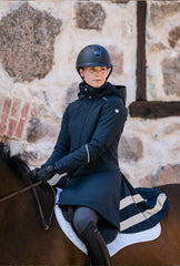 Stierna Winter Short Coat - Midnight Navy