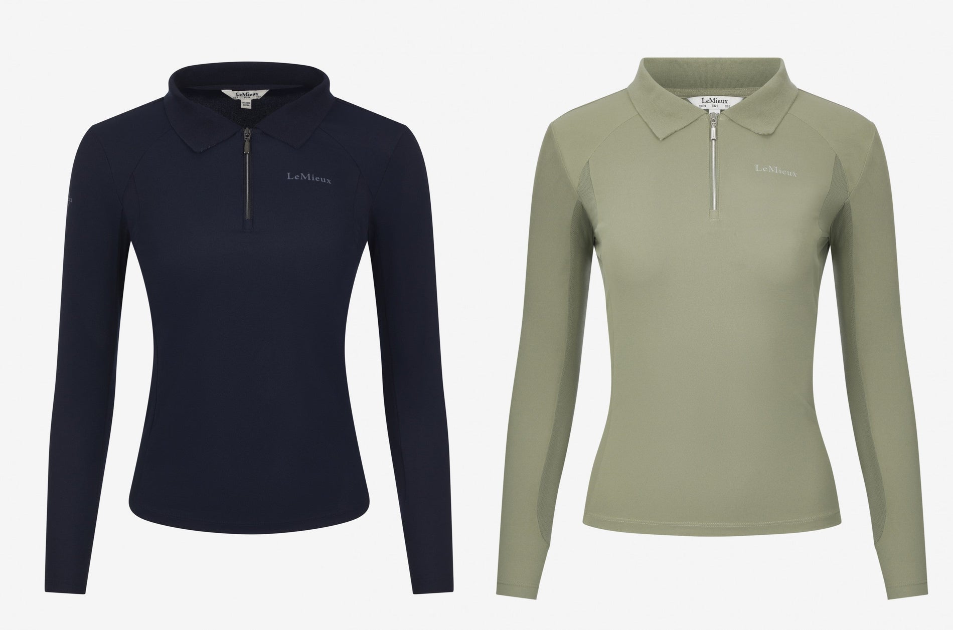 LeMieux Long Sleeve Sport Polo