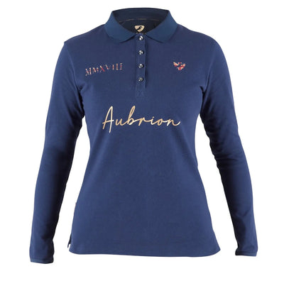 Aubrion Team Long Sleeve Polo
