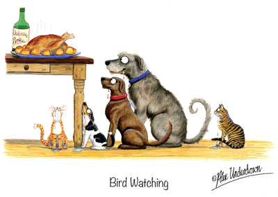 Dog Greeting Cards - Alex Underdown