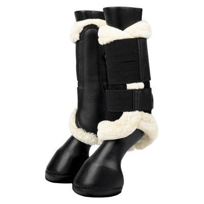Fleece Edge Mesh Brushing Boot