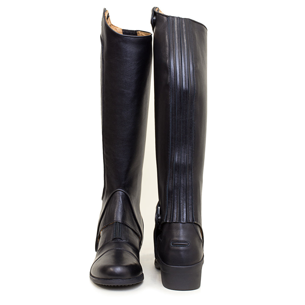 Vaqueros Premium Half-Chaps - Black