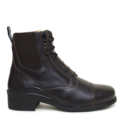 Bramham Zip Jodhpur Boots - Brown