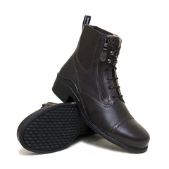 Bramham Zip Jodhpur Boots - Brown