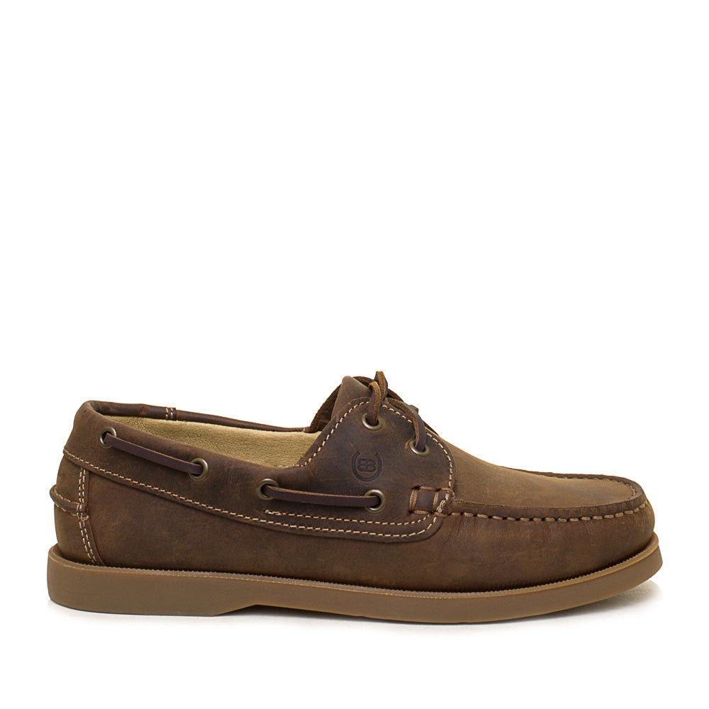Barco Deck Shoe - Chestnut