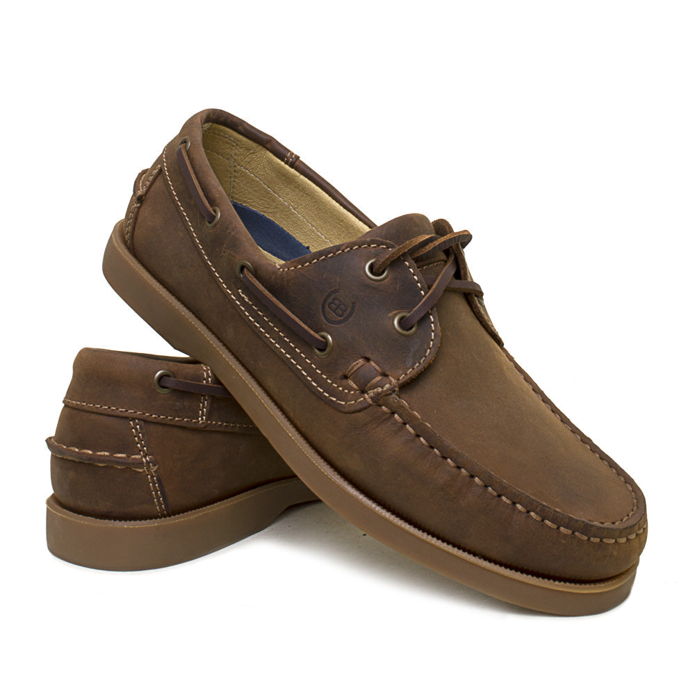 Barco Deck Shoe - Chestnut