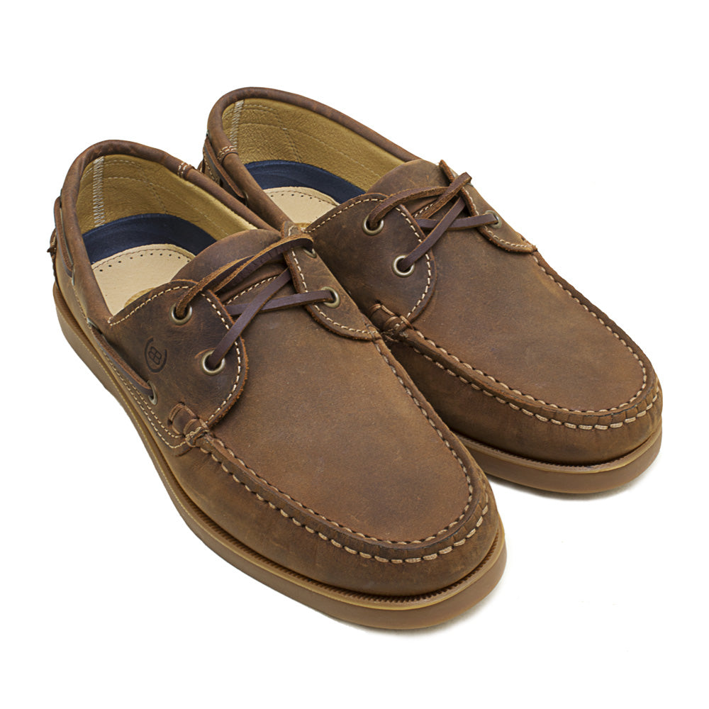 Barco Deck Shoe - Chestnut