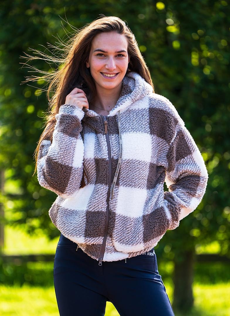 Mountain Horse Chess Fuzzy Fleece